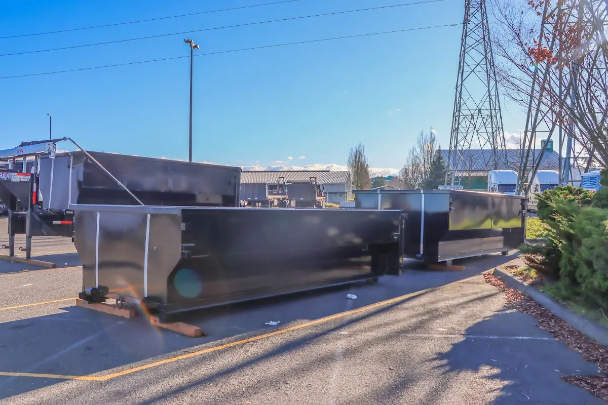 Professional dumpster rental and junk removal service in Forks